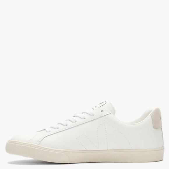 Veja Esplar Stitched Logo Leather Low-Top Sneakers - Picture 3 of 4